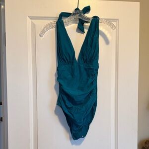 Cupshe NWT Teal One-Piece Swimsuit Sz S